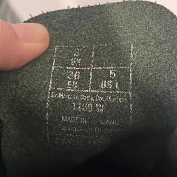 Dr. Martens Green Lace Up Boots for Timeless Style - Picture 9 of 9